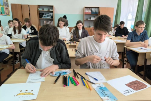Нижегородские школьники и студенты нанесли на карту символы родного региона 